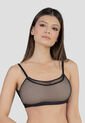 Top Mujer Negro Fi 3336 de Formas Intimas