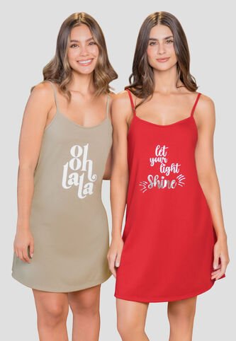 Batola Paq X2 Mujer Multicolor FI 105510 Formas Intimas