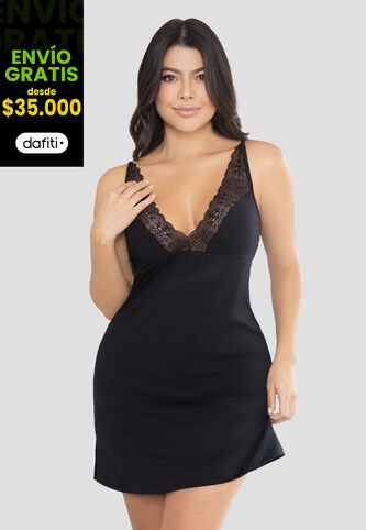 Batola Mujer Negro Fi 103820 Formas Intimas