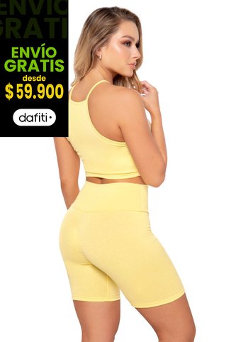 Multiusos Mujer Amarillo Fi 9471 Formas Intimas