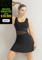 Vestido Mujer Negro FI 103004 de Formas Intimas