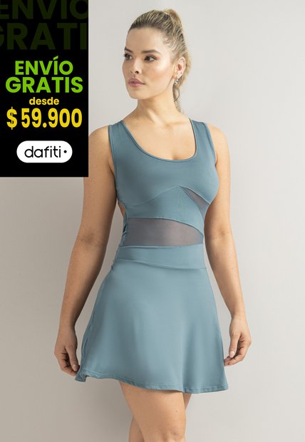 Vestido Mujer Azul FI 103004