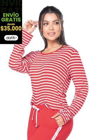 Buzo Mujer Rojo Fi 3016 Formas Intimas