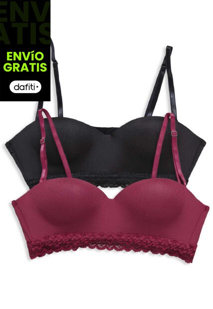 Brasier Paq X2 Mujer Multicolor FI 1613