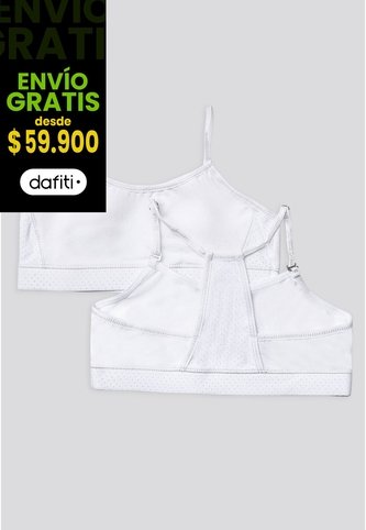 Top Paq X2 Infantil Blanco FI 96166 Formas Intimas