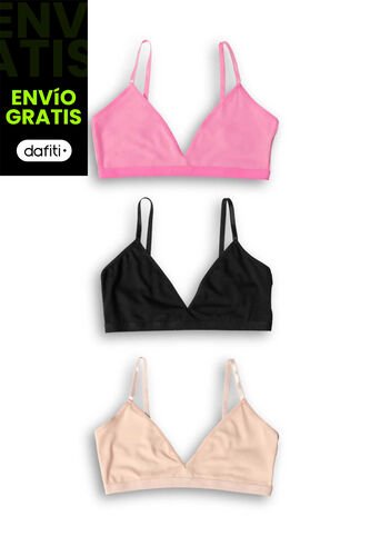 Top Paq X3 Multicolor2 FI 96396 Formas Intimas