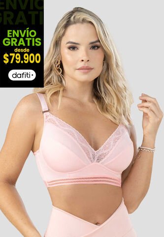 Brasier Mujer Rosa FI 100380 Formas Intimas