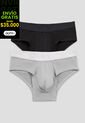 Brief Paq X2 Infantil Masculino Bicolor Fi 110009 de Formas Intimas