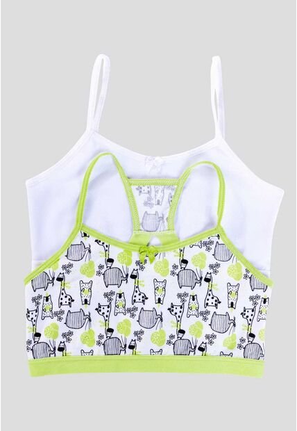Top Paq X2 Infantil Verde Menta FI 79155