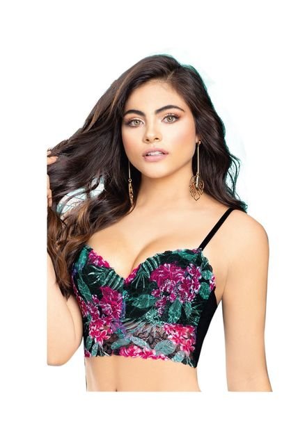 Bustier Adulto Femenino Estampado FI