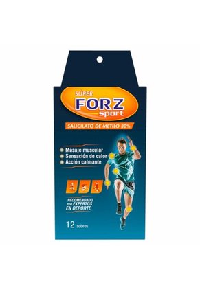 Crema Forz Sport Caja 12 Sobre 20 Ml
