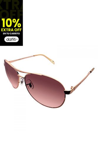 Gafas Fossil Modelo Fw51 Oro Rosa Mujer Fossil
