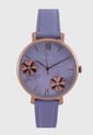 Reloj Morado-Oro Rosa Fossil de Fossil