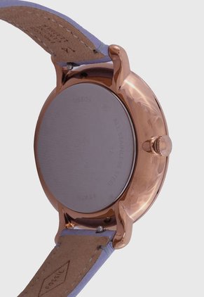 Reloj Morado-Oro Rosa Fossil