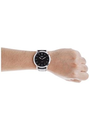 Reloj Negro-Plateado Mate Fossil