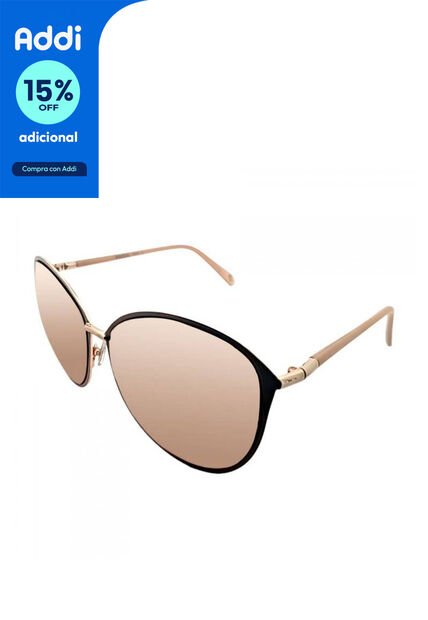Gafas Fossil Modelo Fw174 Shiny Gold Mujer
