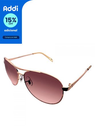 Gafas Fossil Modelo Fw51 Oro Rosa Mujer Fossil