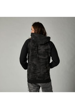 BUZO FOX BADGER CAMO ZIP FLEECE [BLK CAM]