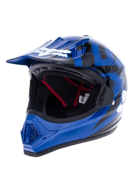 Casco Fox VF1 HELMET Azul Royal