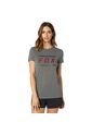 Camiseta Mujer Listless Crew Gris Fox Spring 2018 de Fox