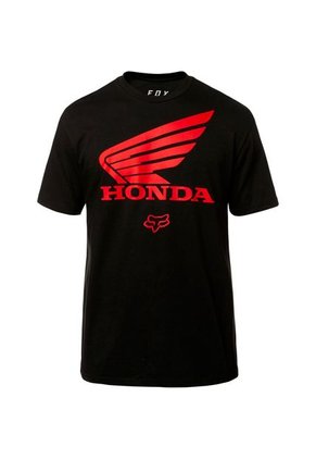 Camiseta Honda Negro Fox