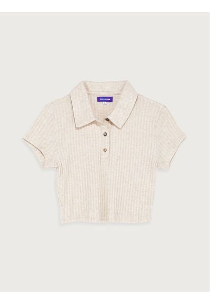 Camiseta Acanalada Para Mujer 03500 FREEDOM