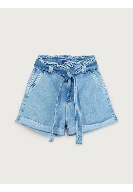 Short En Denim Con Paper Bag 02770 FREEDOM