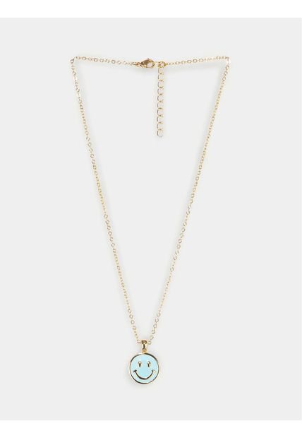 Collar Con Dije Carita Feliz Para Mujer 03765 FREEDOM