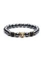 Pulsera Manilla Hombre Piedra Natural Hematita B020335 de Frenezi