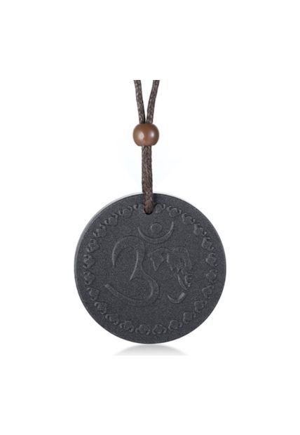 Dije Collar Hombres Energia Escalar Minerales Volcanicos 1213