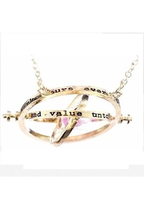 Dije Harry Potter Giratiempos - Color Dorado Rosado