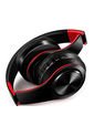 Audifonos Bluetooth Inalambricos Estereo Plegables Rojo de Frenezi