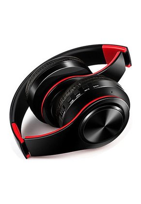 Audifonos Bluetooth Inalambricos Estereo Plegables Rojo