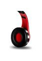 Audifonos Bluetooth Inalambricos Estereo Plegables Rojo de Frenezi