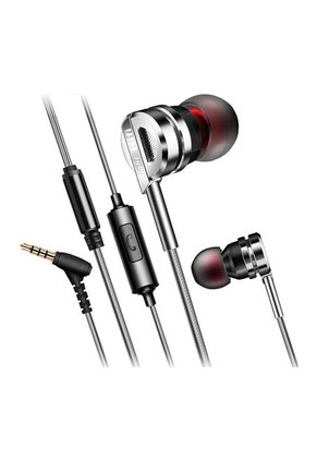 Audifonos Alta Fidelidad 3.5mm QYZ DM9 Microfono Plateado