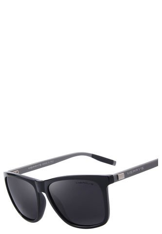 Gafas Lentes Sol Aluminio Proteccion UV400 8286 Negro Frenezi