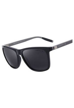Gafas Lentes Sol Aluminio Proteccion UV400 8286 Negro