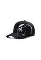 Gorra Beisbol Deportiva Unisex Algodon Bordado Skull Negro de Frenezi