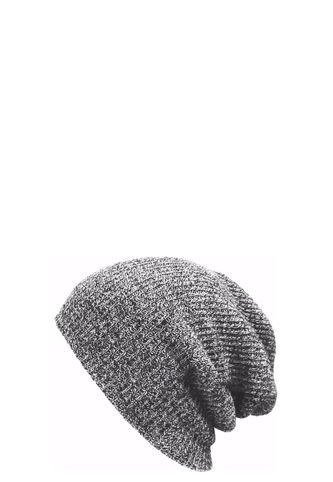 Gorro Beanie Punto Calido Acrilico Unisex 221 Gris Claro Frenezi