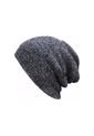 Gorro Beanie Punto Calido Acrilico Unisex 221 Gris Oscuro de Frenezi