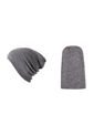 Gorro Unisex Punto Suave Algodon Invierno Liso 028 Gris de Frenezi