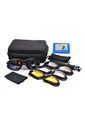 Gafas Sol Polarizadas Motociclismo UV400 4 Lentes Negro de Frenezi