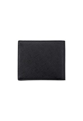 Billetera Hombres Cuero PU Cartera Monedero HS-180 Negro