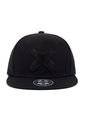 Gorra Plana Beisbol Hip Hop Unisex Algodon Bordado 3D Negro de Frenezi