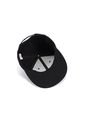 Gorra Plana Beisbol Hip Hop Unisex Algodon Bordado 3D Negro de Frenezi