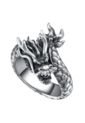 Anillo Punk Retro Gotico Hombre Ajustable FF046 Dragon de Frenezi