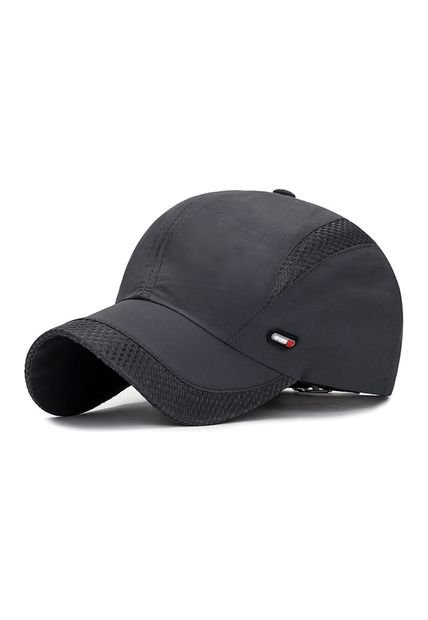 Gorra Beisbol Hombre Deportiva Transpirable Z0159 Gris