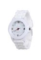 Reloj Mujer Cuarzo Deportivo Silicona Blanco de Frenezi