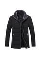 Chaqueta Casual Hombre Lana Alta Calidad Acolchada 1719 Negro de Frenezi