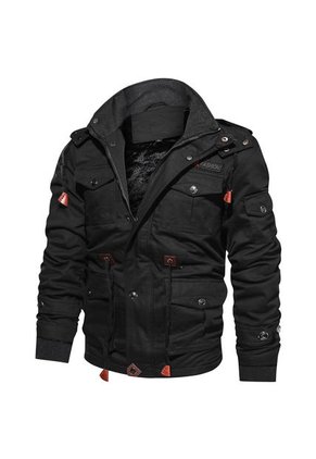 Chaqueta Hombres Moda Slim Casual Gotica 665848 Negro